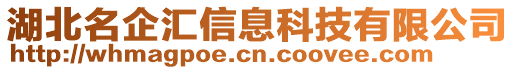 湖北名企匯信息科技有限公司