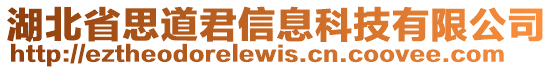 湖北省思道君信息科技有限公司