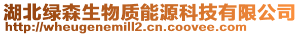 湖北綠森生物質能源科技有限公司