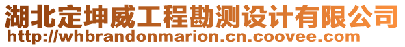 湖北定坤威工程勘測設(shè)計有限公司