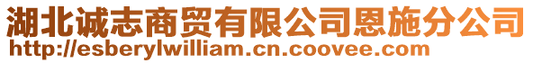 湖北誠志商貿有限公司恩施分公司