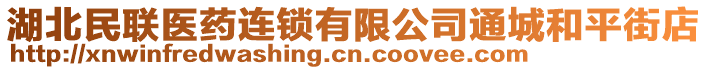 湖北民聯(lián)醫(yī)藥連鎖有限公司通城和平街店