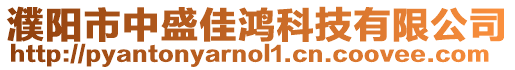 濮陽市中盛佳鴻科技有限公司