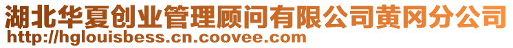 湖北華夏創(chuàng)業(yè)管理顧問有限公司黃岡分公司