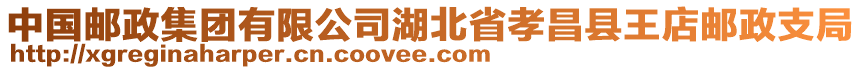 中國郵政集團有限公司湖北省孝昌縣王店郵政支局