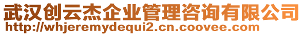 武漢創(chuàng)云杰企業(yè)管理咨詢有限公司