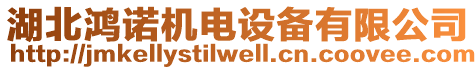 湖北鴻諾機(jī)電設(shè)備有限公司