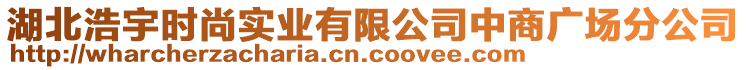 湖北浩宇時尚實業(yè)有限公司中商廣場分公司