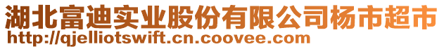 湖北富迪實業股份有限公司楊市超市