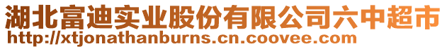 湖北富迪實(shí)業(yè)股份有限公司六中超市