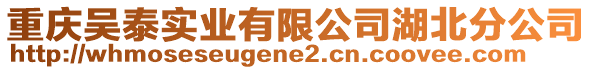 重慶吳泰實業(yè)有限公司湖北分公司