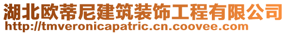 湖北歐蒂尼建筑裝飾工程有限公司