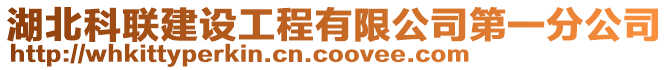 湖北科聯(lián)建設(shè)工程有限公司第一分公司