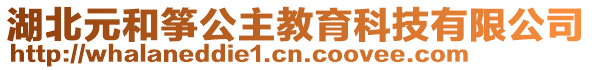 湖北元和箏公主教育科技有限公司