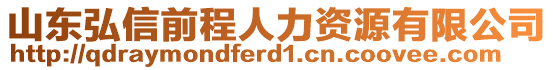 山東弘信前程人力資源有限公司