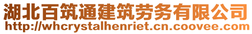 湖北百筑通建筑勞務有限公司