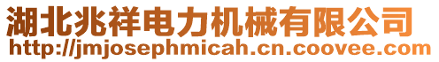 湖北兆祥電力機械有限公司