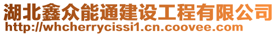 湖北鑫眾能通建設(shè)工程有限公司