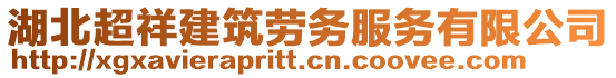 湖北超祥建筑勞務(wù)服務(wù)有限公司