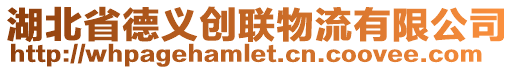 湖北省德義創聯物流有限公司