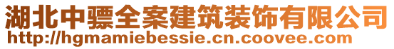 湖北中驃全案建筑裝飾有限公司