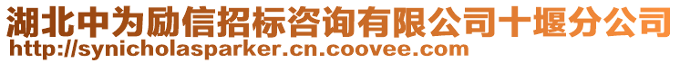 湖北中為勵信招標(biāo)咨詢有限公司十堰分公司