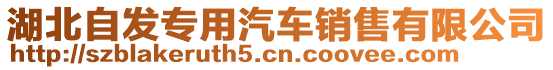 湖北自發(fā)專用汽車銷售有限公司