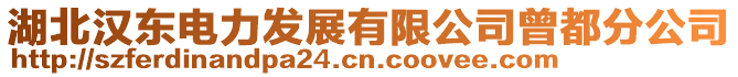 湖北漢東電力發展有限公司曾都分公司