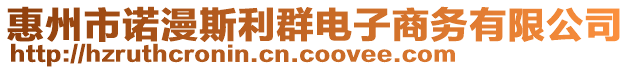 惠州市諾漫斯利群電子商務有限公司