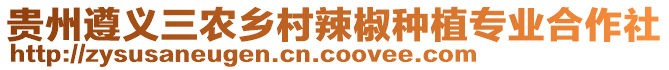 貴州遵義三農(nóng)鄉(xiāng)村辣椒種植專業(yè)合作社