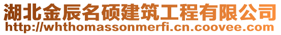 湖北金辰名碩建筑工程有限公司