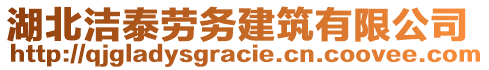 湖北潔泰勞務(wù)建筑有限公司