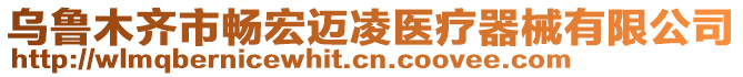 烏魯木齊市暢宏邁凌醫(yī)療器械有限公司