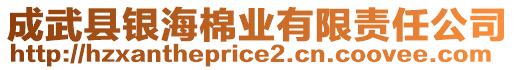 成武县银海棉业有限责任公司