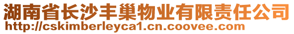 湖南省長沙豐巢物業(yè)有限責(zé)任公司