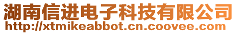 湖南信進電子科技有限公司