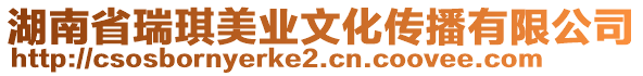 湖南省瑞琪美業(yè)文化傳播有限公司