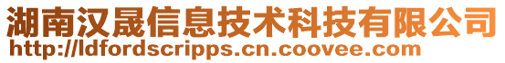 湖南漢晟信息技術(shù)科技有限公司