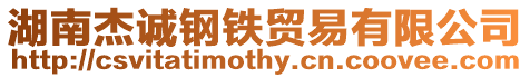 湖南杰誠鋼鐵貿易有限公司