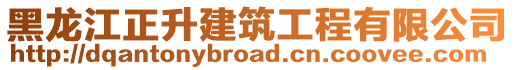黑龍江正升建筑工程有限公司