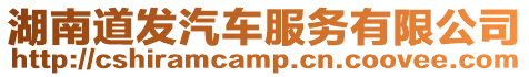 湖南道發汽車服務有限公司