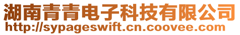 湖南青青電子科技有限公司
