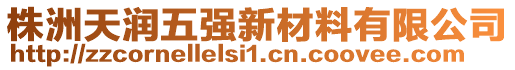 株洲天潤五強新材料有限公司