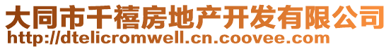 大同市千禧房地產(chǎn)開(kāi)發(fā)有限公司