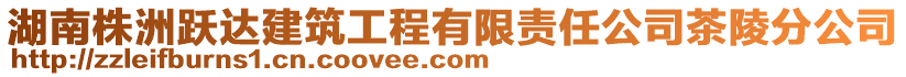 湖南株洲躍達(dá)建筑工程有限責(zé)任公司茶陵分公司