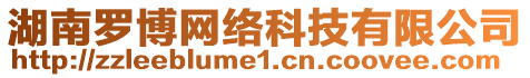 湖南羅博網(wǎng)絡(luò)科技有限公司