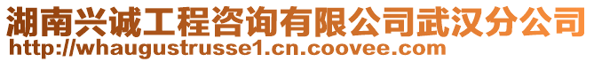 湖南興誠工程咨詢有限公司武漢分公司