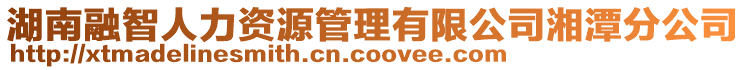 湖南融智人力資源管理有限公司湘潭分公司