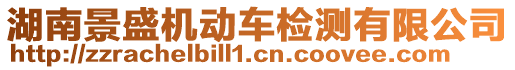 湖南景盛機動車檢測有限公司