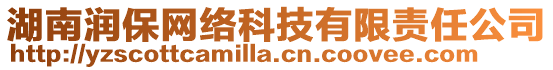 湖南潤保網絡科技有限責任公司